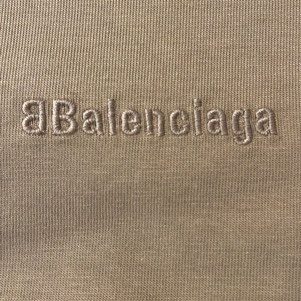 Balenciaga Logo T-Shirt “OAT” - Picture 6 of 12